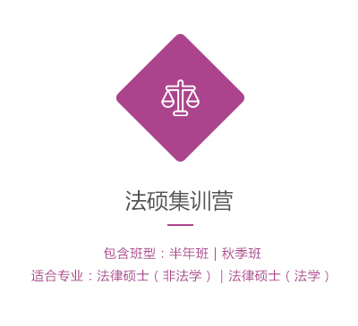 法硕集训营