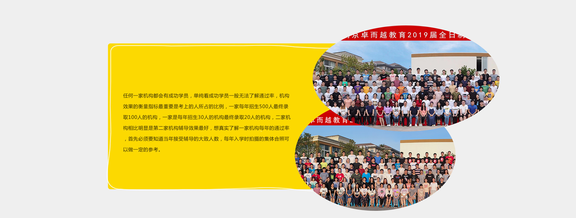如何了解一家机构真正的通过率